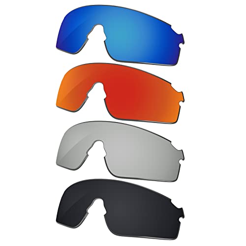 Image of Galvanic Replacement Lenses for Oakley EVZero Blades OO9454 | EVZero Blades Asian Fit | EVZero Path | EVZero Pitch | EVZero Range | EVZero Ascend Sunglasses - Black + Ice + Ruby + Chrome