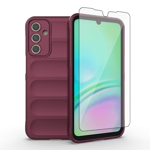 Coque Samsung Galaxy A15 5G/4G en silicone souple et verre trempé Asuwish