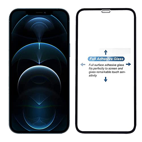 Image of DD SON Premium curved HD Edge to Edge Tempered Glass for iPhone 12 Pro Max (6.7 Inch) (Pack of 1)