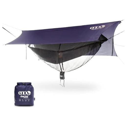 ENO, Eagles Nest Outfitters OneLink Shelter System with Hammock, Straps, Bug Net and Rain Tarp