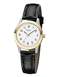 REGENT Uhr Damenuhr 75653919 Klassische Damenuhr mit Lederband