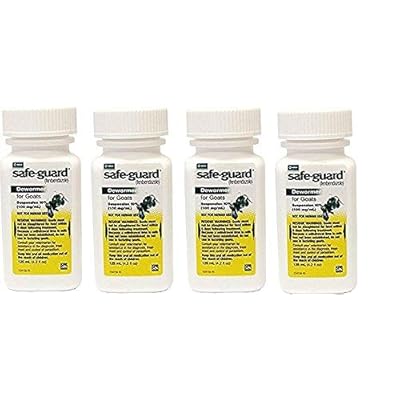 Safeguard Goat Wormer 125 mL 4 Pack