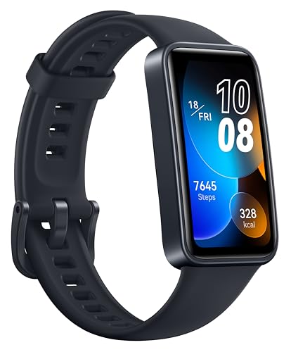 Smartband HUAWEI Band 8, Design Ultra-fino, 14 dias de duração da bateria, Bateria completa em apena