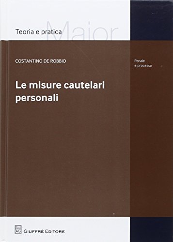 Misure cautelari personali