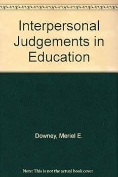 Paperback Interpersonal Judgements in Education Book