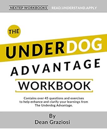 The Underdog Advantage Workbook