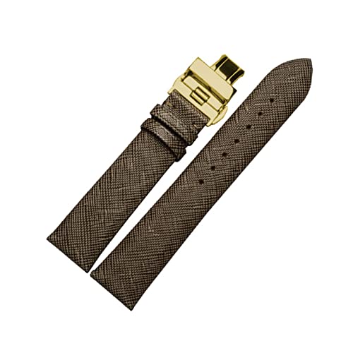 [���X] �u���b�N�u���E���O���[���O���[�̂��߂�18mm 20mm 22mm���C�����U�[�@�ׂȒ��o�b�N�� AR1793 1795 1722 AR5905 AR1863����(Gray gold,22mm)