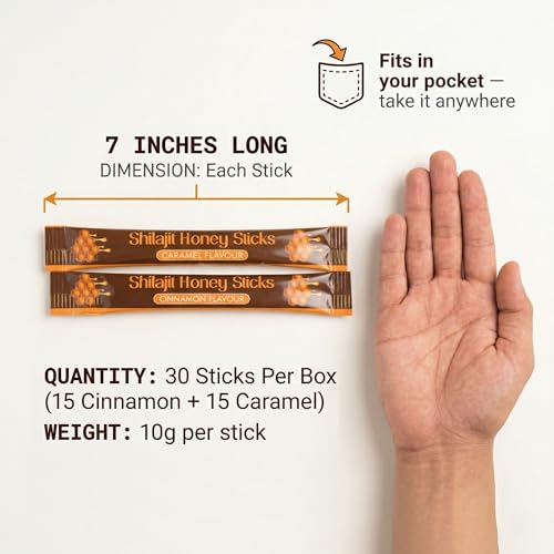 WELL N CURE Stick de miel con sabor a canela y caramelo miniatura 6