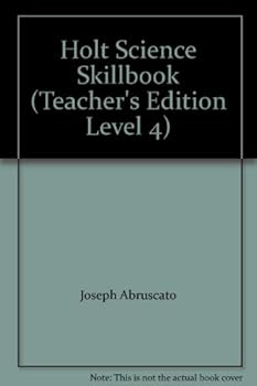 Paperback Holt Science Skillbook (Teacher's Edition Level 4) Book