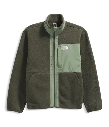 Image of THE NORTH FACE Boys' Yumiori Full Zip Jacket | Lightweight Fleece Coat, Embroidered Logo & Zip Chest Pocket