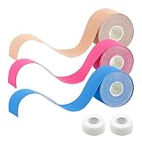 Episkey 5m x 5 cmCinta de Kinesiología 3 Rollos,2 rollos de cinta4.5m x 5 cm,5 rollos de cinta en...