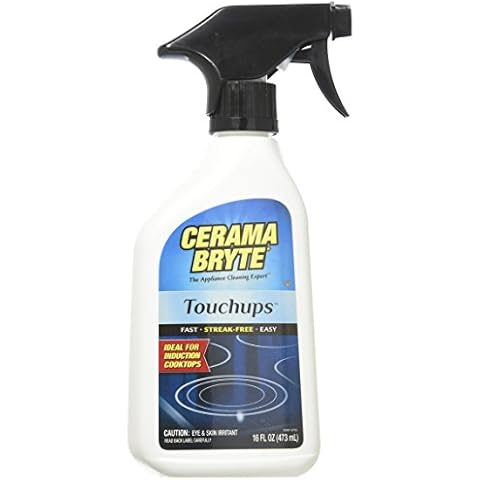 (2 Pack) Cerama Bryte Touchups Ceramic Cooktop Cleaner Trigger Spray, 16 oz. Each Cover