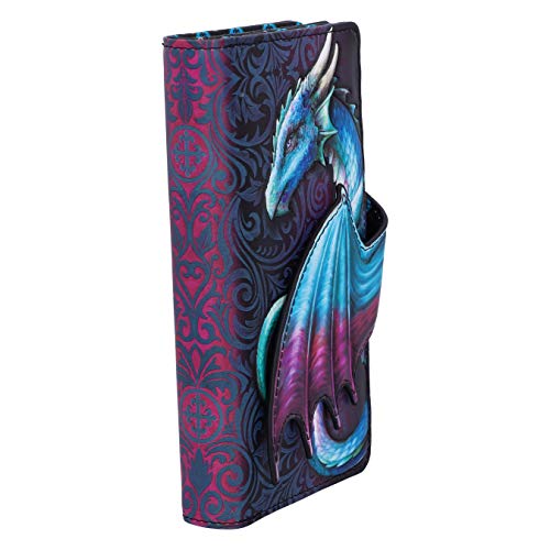 Nemesis Now Dragon Embossed Purse, Multi-Slot Wallet, Baroque Designs, Fantasy Folklore Gift, 18.5cm4