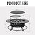 42 Inch Fire Pit with 2 Grills, Large Outdoor Firepits for Outside, Wood Burning Fireplace for Camping,Picnic,Bonfire, 3-in-1 Round Metal Table with Lid for Backyard,Patio,Party