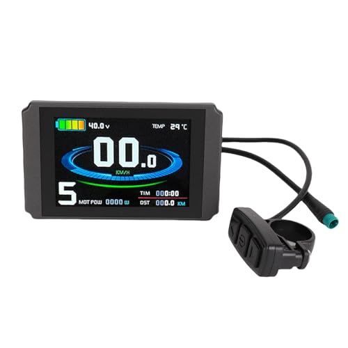 Panneau LCD8H couleur haute précision pour scooter et vélo de montagne