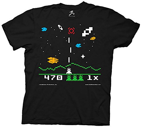 The Big Bang Theory Sheldon Cooper Astrosmash Intellivision videojuego Erwachsene Schwarz T-shirt