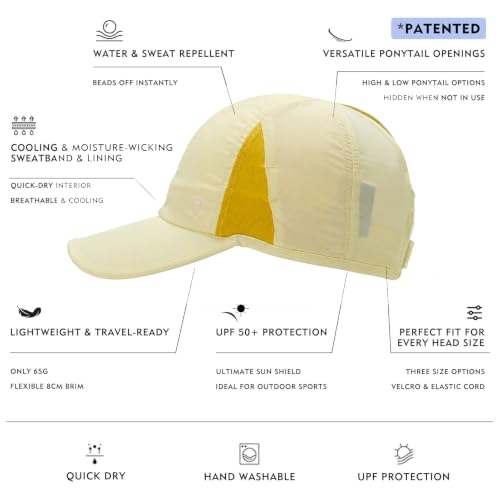Image of TOP-EX UPF 50+ Cooling High Ponytail Baseball Cap for Women