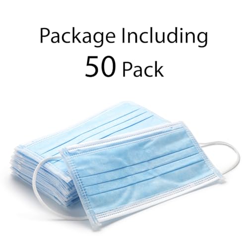 Generic 50 Pack Blue Kids Disposable Face Mask thumb #2