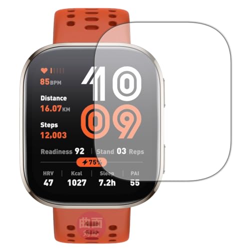 PDA�H�[ Amazfit Bip 6 �Ή� Flexible Shield[����] �ی� �t�B���� �ȖʑΉ� ���{��