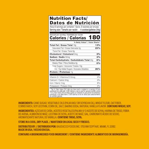 Image of Bauducco Vanilla Wafers - Crispy Wafer Cookies With 3 Delicious, Indulgent, Decadent Layers of Vanilla Flavored Cream - Delicious Sweet Snack or Desert - 5.0 oz (Pack of 3)