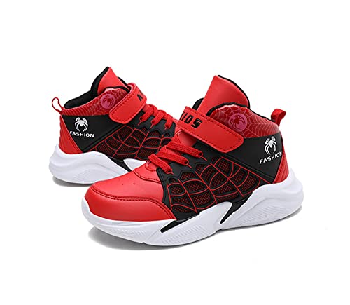 Lightweight Basketball Shoes for Kids Boys High-top Boots Youth Lightweight Outdoor Sneakers3