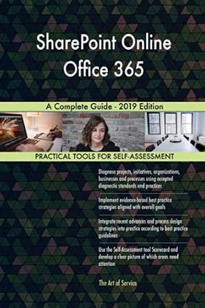 Buy SharePoint Online Office 365 A Complete Guide - 2019 Edition Book ...
