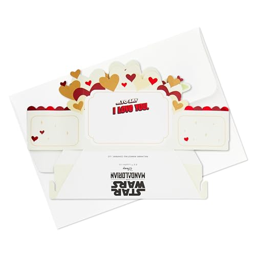 Hallmark Paper Wonder Star Wars Baby Yoda Pop Up Card for Multi-purpose Occasions - Image 6