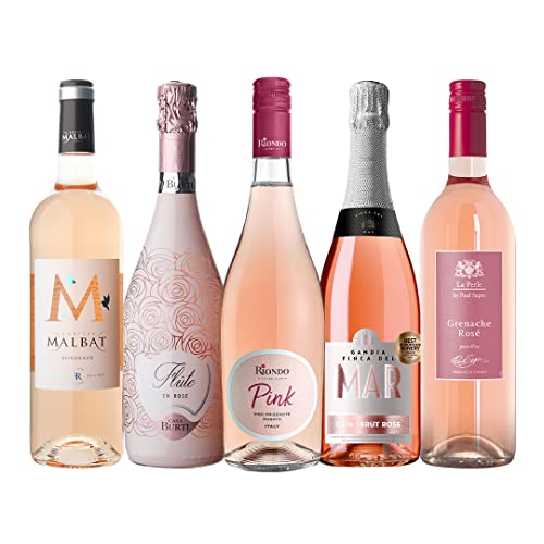 シャンパン製法入り!人気急上昇 ロゼワイン5本セット ワインセット (19弾)