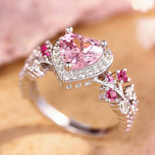 Heart CZ Promise Ring