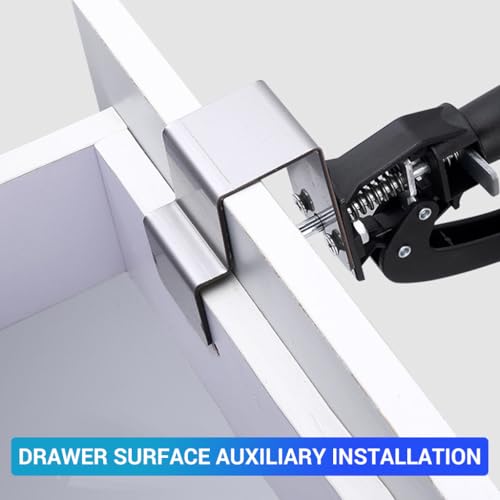 Image of Serplex 2Pcs Woodwork C Clamp Stainless Steel Drawer Fixing Screw