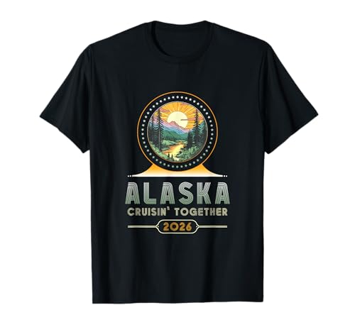 Alaska Cruise 2026 Family Group Vacation Alaskan Cruise T-Shirt