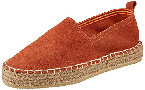 Bensimon Espadrille Plateforme, Plate-Forme Femme, Coquelicot, 41 EU
