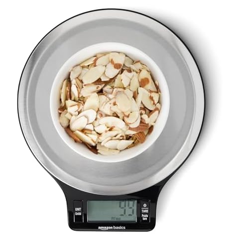 Amazon Basics Stainless Steel Digital Kitchen Scale Cover