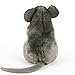 Teddys Rothenburg Kuscheltier Maus/Ratte aufrecht stehend grau 17 cm