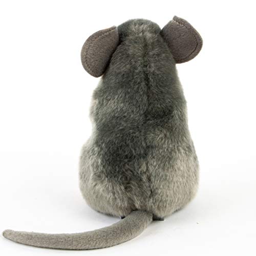 Teddys Rothenburg Kuscheltier Maus/Ratte aufrecht stehend grau 17 cm