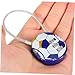 Homoyoyo Football Shaped Wire Cable Lock Compact Lightweight Suitcase and Drawer Security Lock with Combination Code for Gym Locker Toolbox Travel Bag Safety
