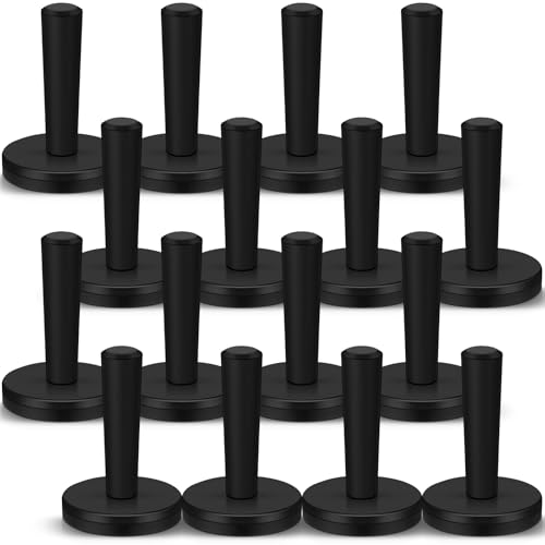 Dunkive 16 Pcs Black Car Vinyl Wrap Magnets Holder Tool Kits for Car Wrapping and Crafts Sign Making Window Tint Tools Magnets