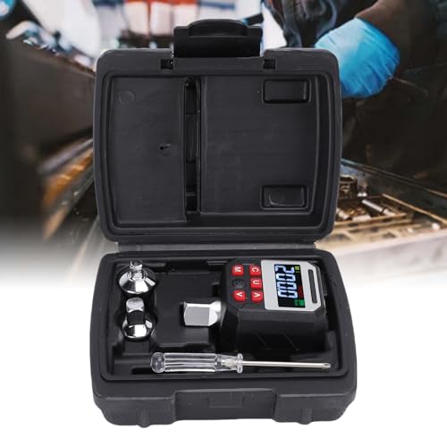 Itonash 1/2 Zoll Digitales Drehmomentschlüsseladapter, 10-200 Nm Drehmomentbereich mit Digitalem Bildschirm, 9 Voreingestellte Gruppen, 500 Datenspeicher für Professionelle Reparatur