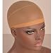 Stretchable Elastic Nylon Wig Caps for Chantiche Italian Yaki Lace Front Wigs Nude Color 5 Packs/Lot