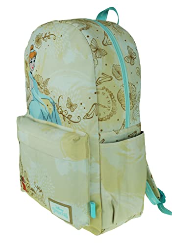 Kbnl Classic Disney Cinderella Backpack With Laptop Compartment For School, Travel, And Work Multicolor A22205-Cinderella 0 #TOP5