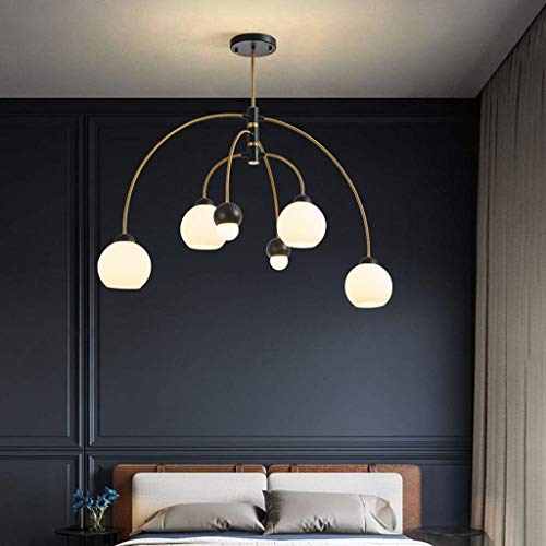 Lustre lanterne grand format pour illuminer un salon sombre - 3