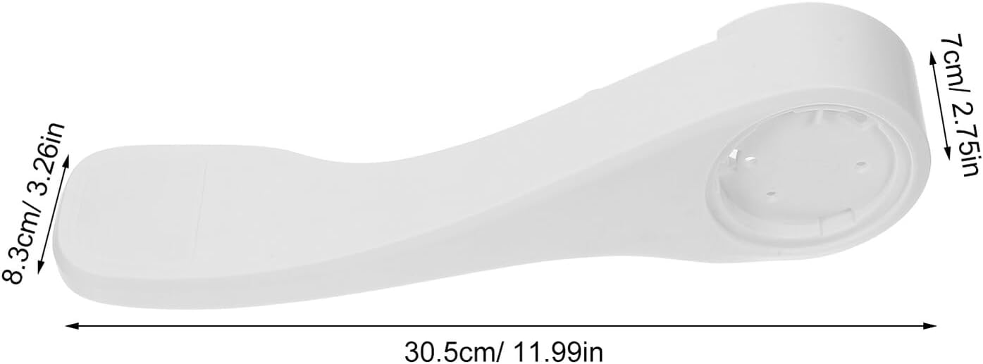 Sosoport Rv Toilet Flush Pedal Replacement, Heavy-Duty Plastic Foot Pedal for Camper and Rv Toilets, Ergonomic Design for Travel Comfort and Easy Installation