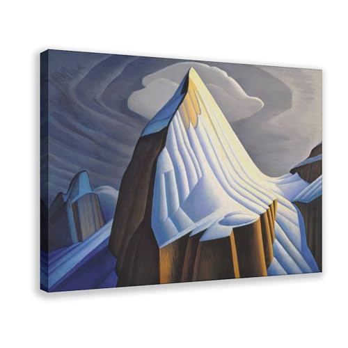 Impression sur toile Mt Lefroy Lawren Harris habiller mur blanc bureau