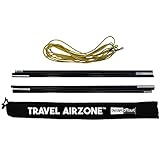 Travel Airzone Net - Tennis Training Aid | Ultra-Portable, Lightweight & Compact | Bag Included | Adjust up to 8 Ft | Quick & Easy Assembly No Tools Needed | Great for Players and Coaches