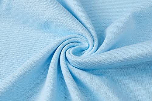 Lolpip Girls Dress Short Sleeve Nightgown Mermaid 2-Pack Cartoon Summer Casual Dresses Size Medium,5-6 Years #TOP4