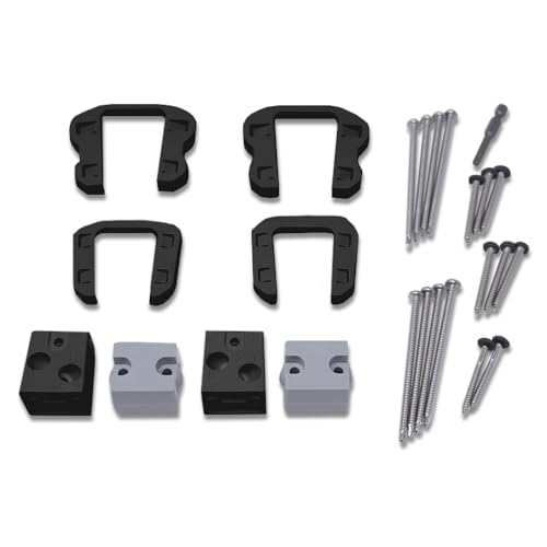 TimberTech Advantage Rail Hardware Kit – Level Black