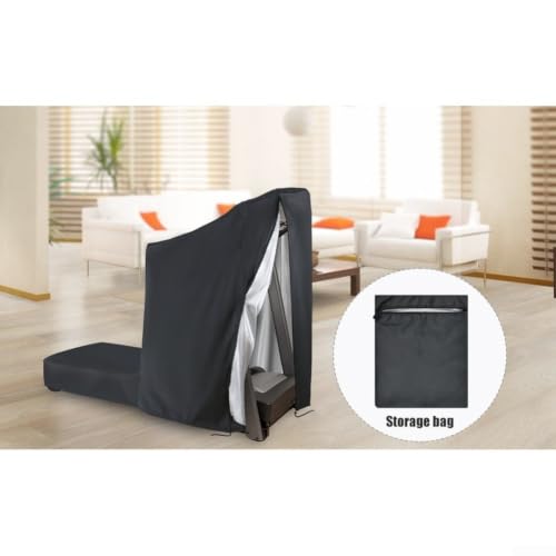 Cubierta de cinta de correr impermeable Oxford L 206x94x170 cm 5