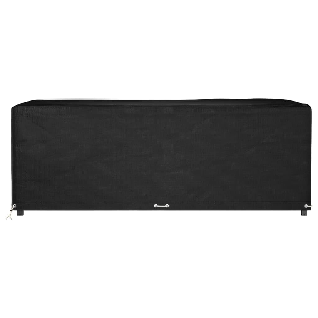 Telo protettivo per mobili da giardino, con 12 occhielli, impermeabile, protezione UV, per divani, divani, sedie, panche, 213 x 132 x 75 cm
