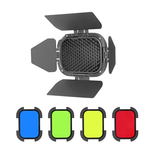 Godox BD-07 II Barndoor Kit Compatible with Godox AD200 pro II Flash
