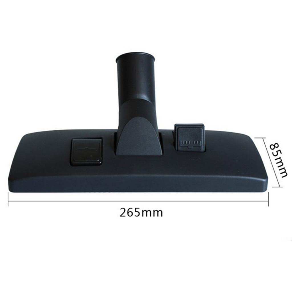 Colcolo Staubsauger Bürstenkopf Universal Staubsaugerkopf Bodenbürste Teppichbürste Metall Vielseitig Einsetzbar für Reinigung von Teppichböden Har, 32 mm